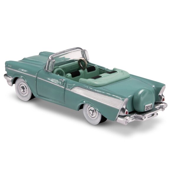 New! 1957 Chevrolet Bel Air Hallmark Keepsake Christmas Ornament 2018 Lil' Cars - Picture 3 of 4